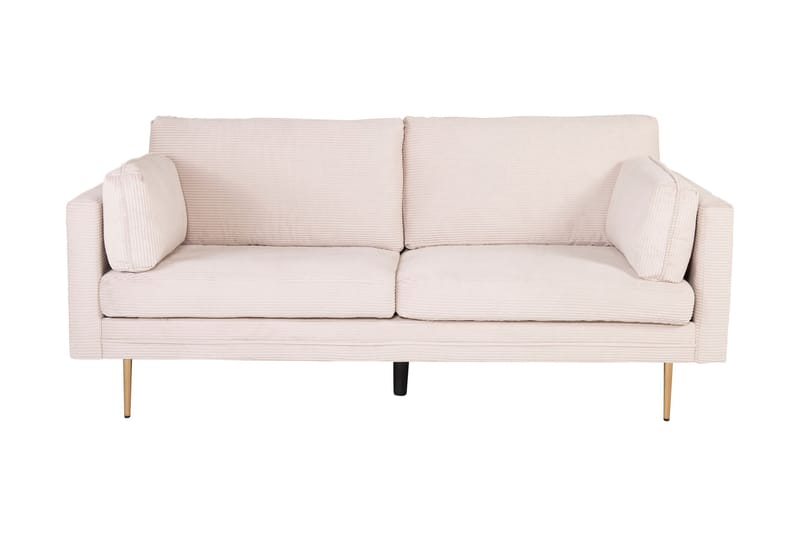 Bloom Manchestersofa 3-Pers. - Lysegrå - Møbler - Sofaer - 3 personers sofa