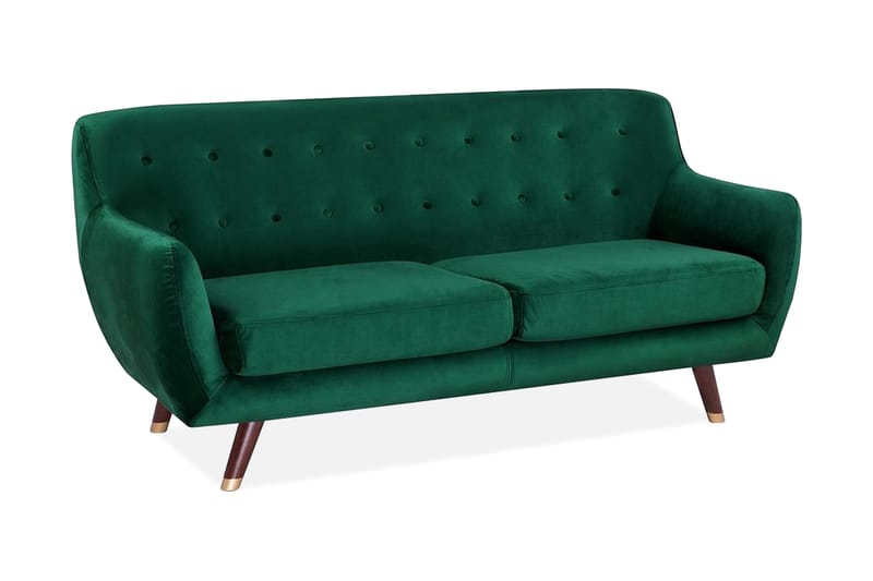 Bodo Sofa 3 sæder - Grøn - Møbler - Sofaer - 3 personers sofa