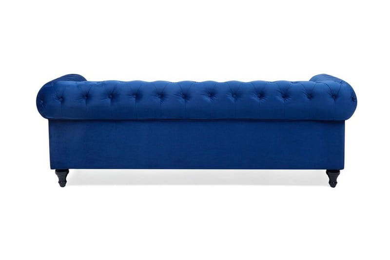Chesterfield Sofa 2-4 sæder - Blå - Møbler - Sofaer - 3 personers sofa