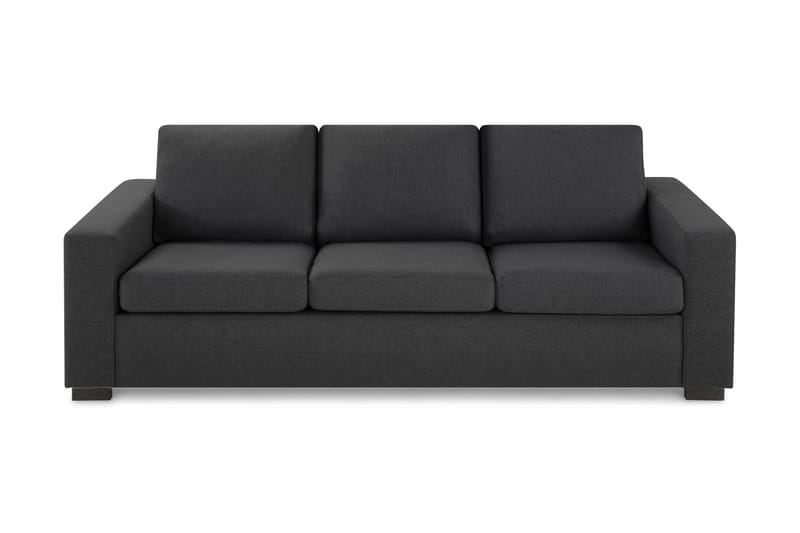 Crazy 3-pers Sofa - Mørkegrå - Møbler - Stole & lænestole - Lænestole - Læderstol