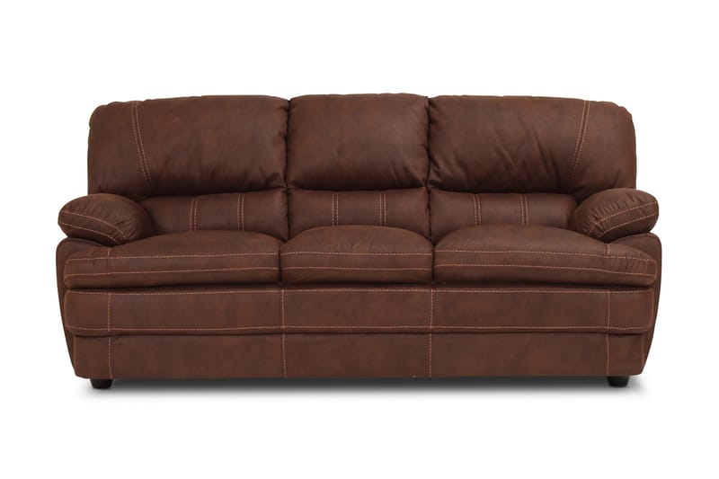 Leonardo 3-pers sofa - Microstoff 374 - Møbler - Sofaer - 3 personers sofa