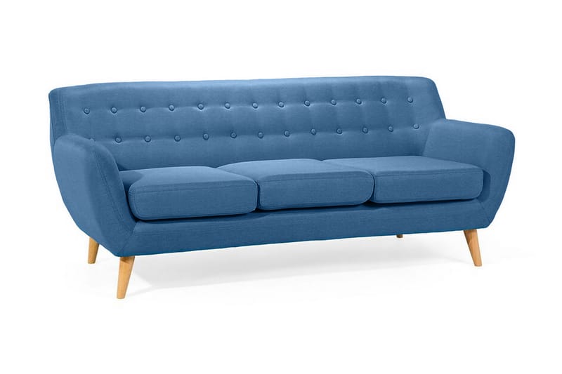 Motala Sofa 3 sæder - Blå - Møbler - Sofaer - 3 personers sofa
