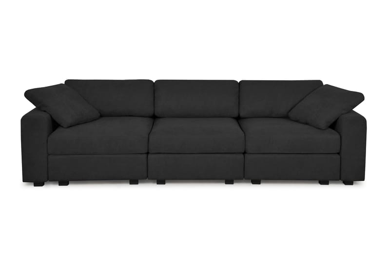 Siggetorp 3-personers sofa - Sort - Møbler - Sofaer - Sofatilbehør