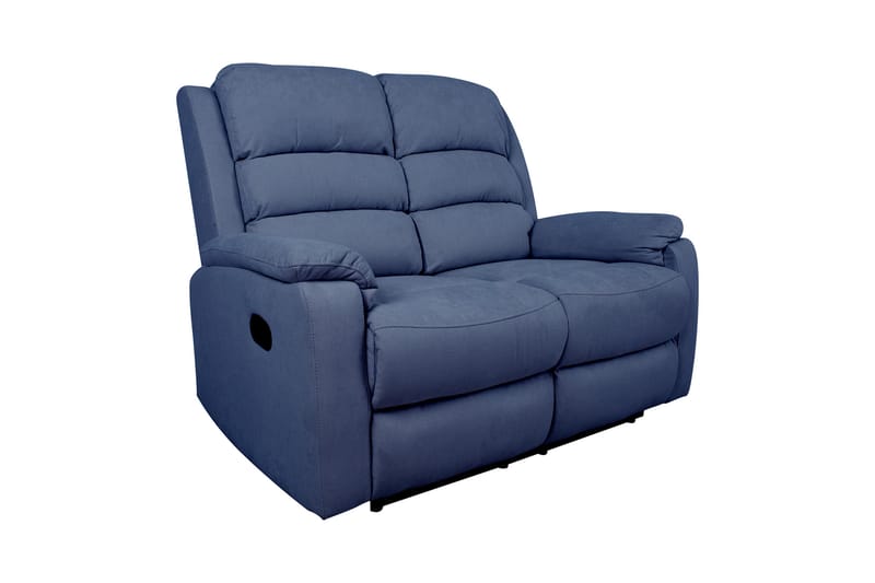 Manuel reclinersofa mørkeblå - Møbler - Sofaer - Recliner sofaer - 2 personers biografsofa & reclinersofa
