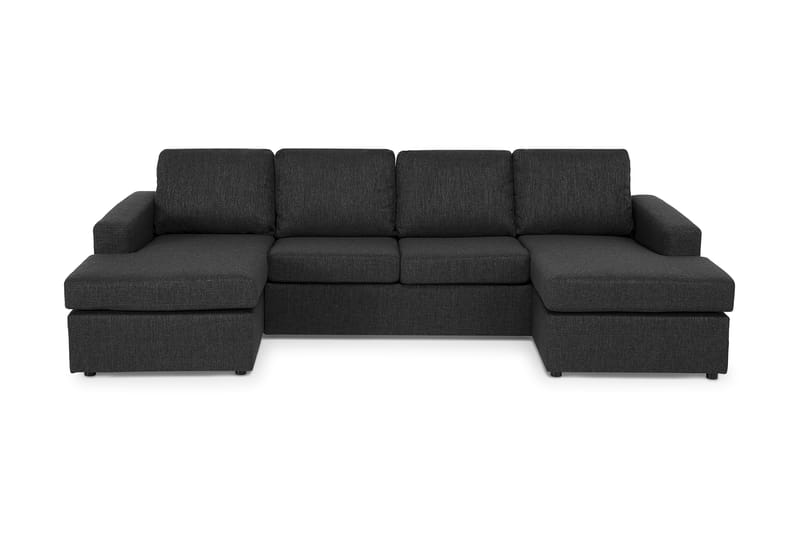 Crazy Sofa med Dobbelt Chaiselong - Antracitgrå - Møbler - Sofaer - Chaiselongsofa & U-Sofa