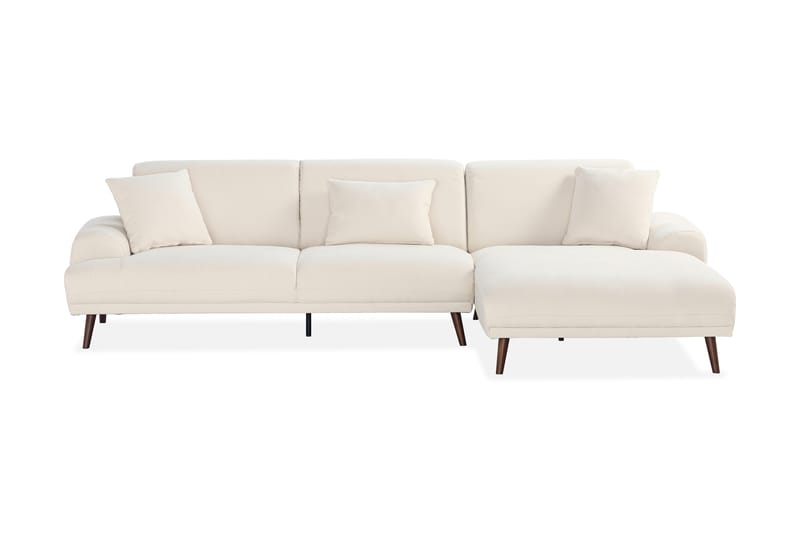 ANCONA  Chaiselong sofa - Beige - Møbler - Sofaer - Sofa med chaiselong