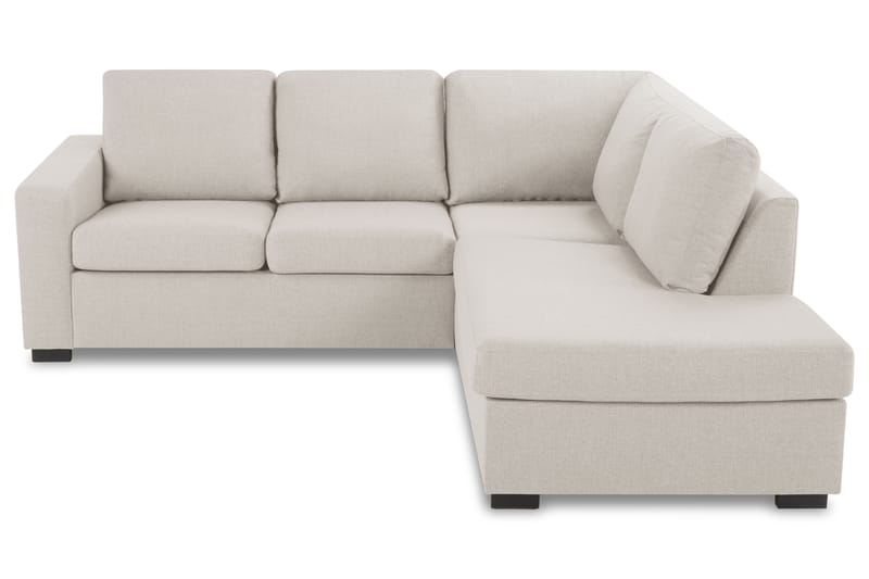 Crazy 2 pers. sofa med chaiselong højre - Beige - Møbler - Sofaer - Lædersofaer