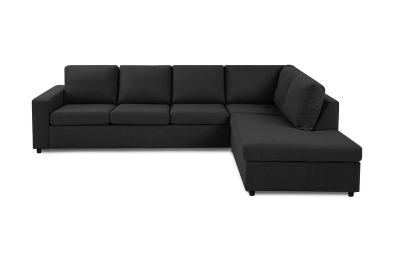 Crazy 3 pers. sofa med chaiselong højre - Antracitgrå - Møbler - Sofaer - U-Sofa