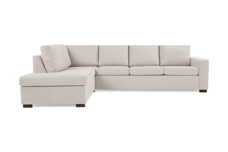Crazy 3-Pers. Sofa med Chaiselong Venstre - Beige - Møbler - Sofaer - Sofa med chaiselong