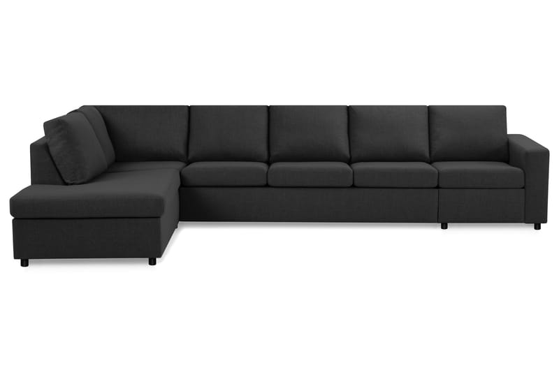 Crazy 4 pers. sofa med chaiselong venstre - Antracitgrå - Møbler - Sofaer - Chaiselongsofa