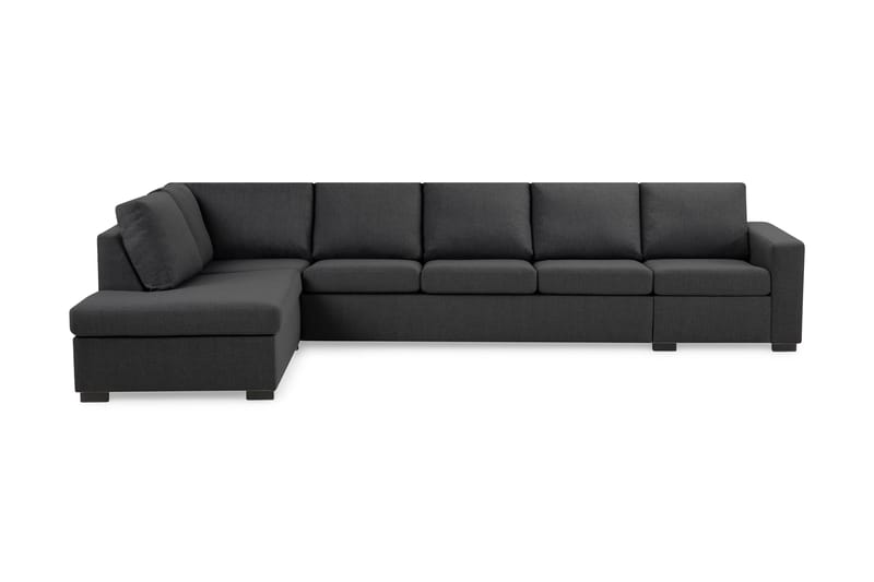 Crazy 4 pers. sofa med chaiselong venstre - Mørkegrå - Møbler - Sofaer - Chaiselongsofa
