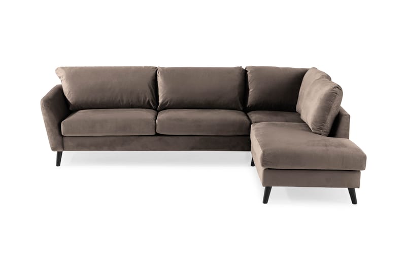 Trend Sofa 3-Pers. med Chaiselong Højre Velour