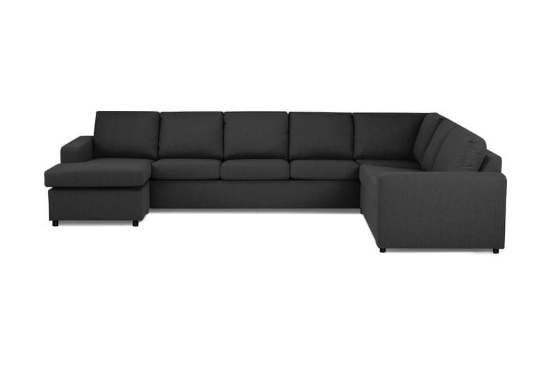 Crazy hjørnesofa XL med diva venstre - Antracitgrå - Møbler - Sofaer - Lædersofaer