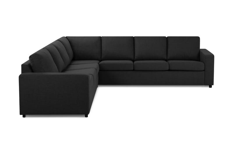 Crazy Hjørnesofa XL Vendbar - Antracit - Møbler - Sofaer - Velour sofaer