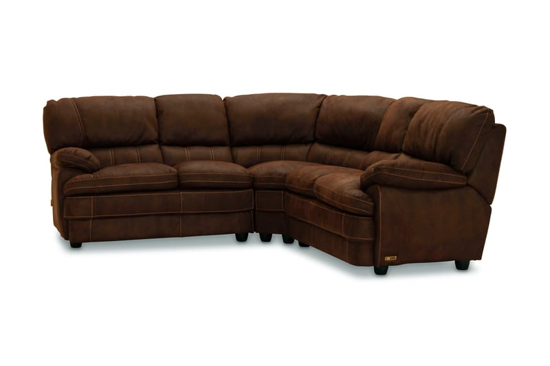 Leonardo hjørnesofa - Microstof 374 - Møbler - Sofaer - 3 personers sofa