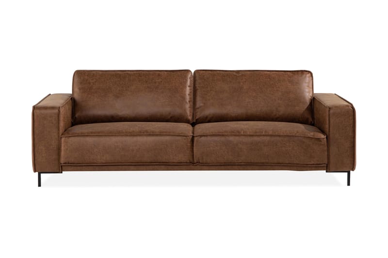 Akron 3-pers. sofa bonded læder - Møbler - Sofaer - 3 personers sofa