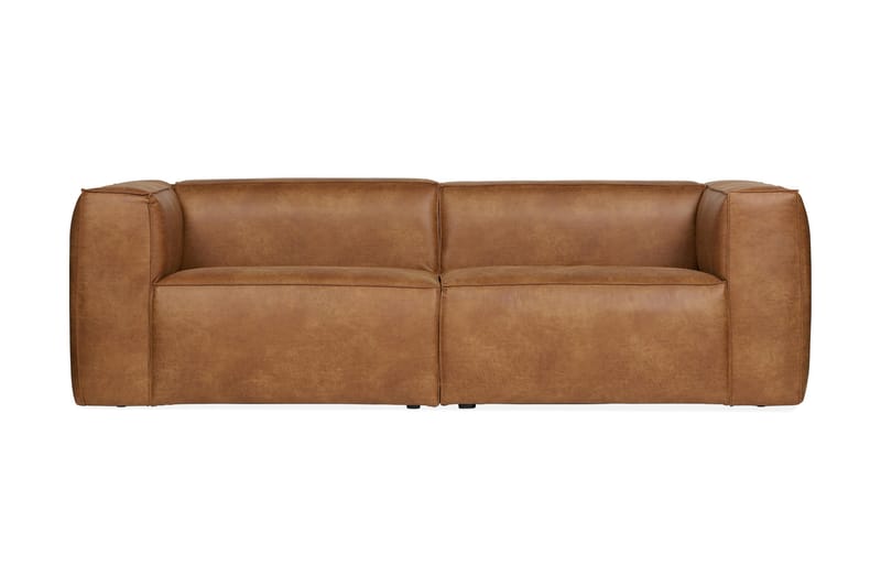 Harlow 3,5-pers Sofa - Cognac - Møbler - Sofaer - 3 personers sofa