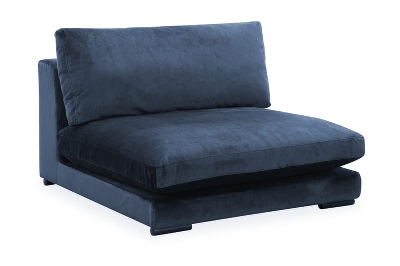 Noha Midtermodul - Midnatsblå Velour - Møbler - Sofaer - Velour sofaer