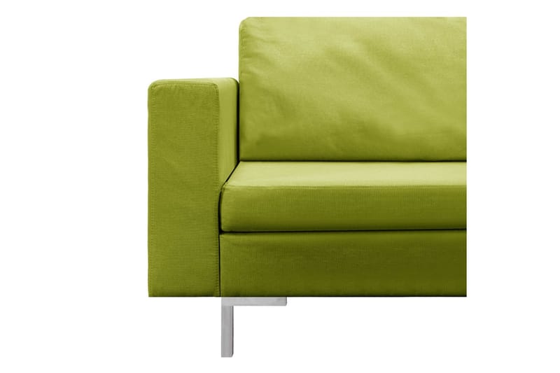 Sofasæt 5 Dele Stof Grøn - Grøn - Møbler - Sofaer - Sofagrupper - Howard sofagruppe