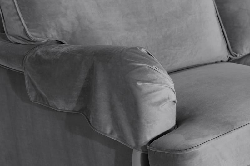 Howard Classic Armlænsbeskyttelse 2-Pak Velour - Sølvgrå - Møbler - Sofaer - Sofatilbehør - Armlæn sofa