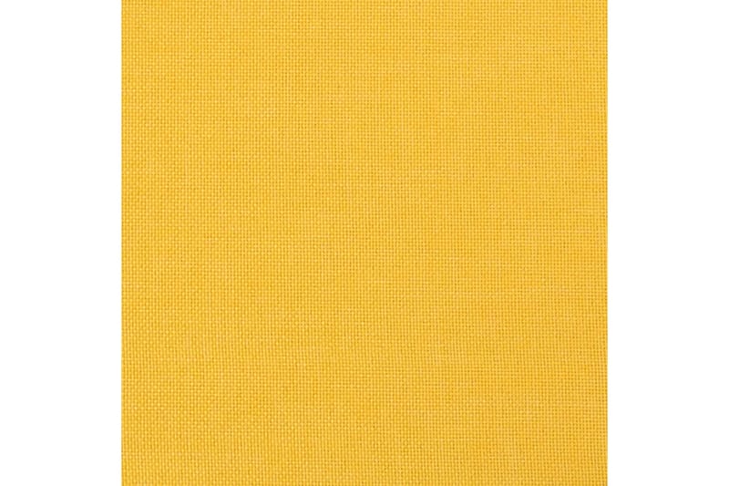 2-personers sovesofa med 2 puder stof gul - Gul - Møbler - Sofaer - Sovesofaer