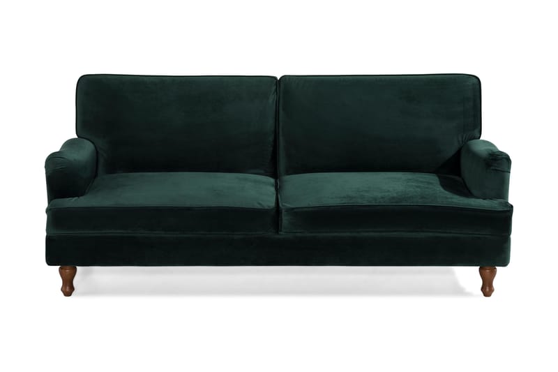 Bicester Howard Sovesofa Velour - Mørkegrøn - Møbler - Sofaer - Velour sofaer