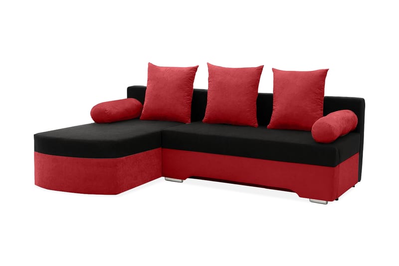 Smart Sovesofa med diva 216x160x77 cm - Møbler - Sofaer - Velour sofaer