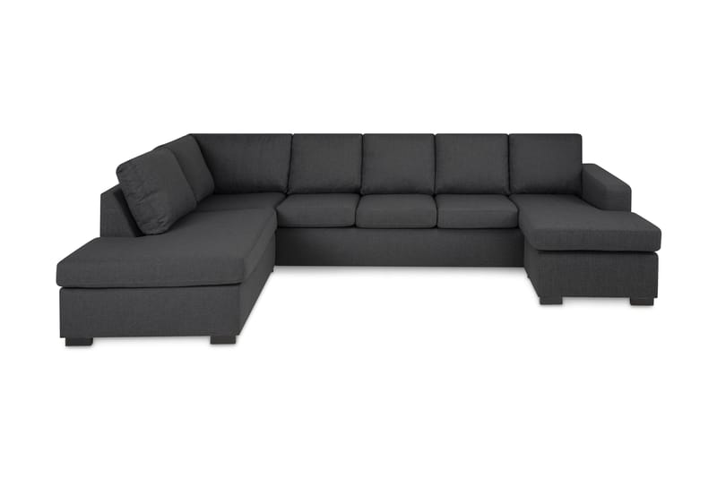 Crazy U-sofa Chaiselong Højre - Mørkegrå - Møbler - Sofaer - U-Sofa