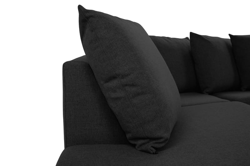 Crazy U-sofa Stor Chaiselong Højre Løse rygpuder - Antracit - Møbler - Sofaer - U-Sofa