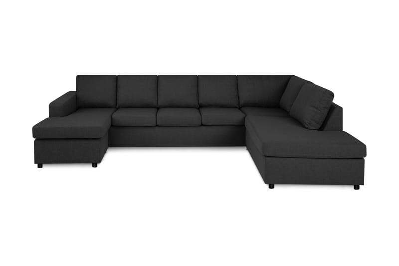 Crazy U-sofa XL diva venstre - Antracitgrå - Møbler - Sofaer - U-Sofa