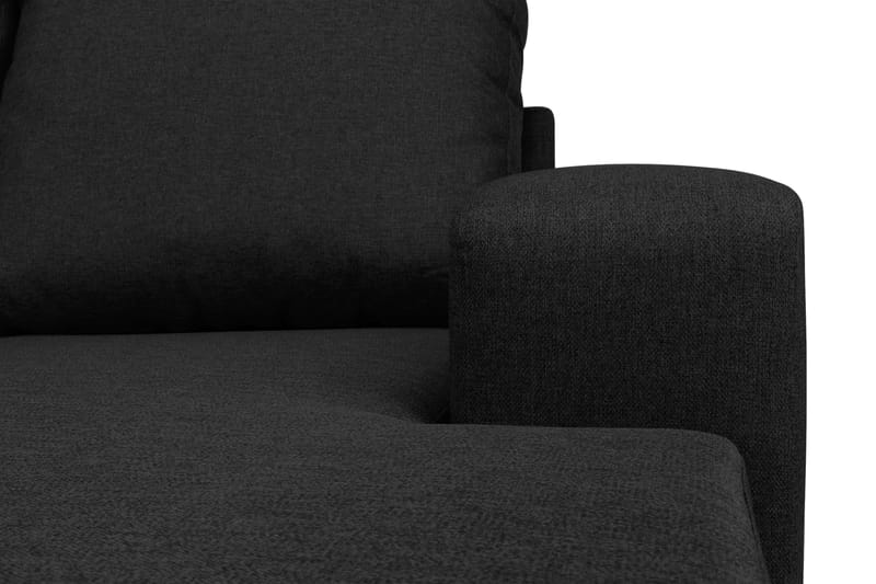 Houston U-sofa Large med Chaiselong Højre - Mørkegrå - Møbler - Sofaer - U-Sofa