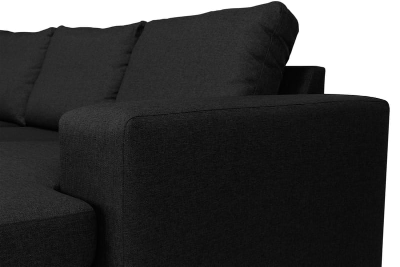 Houston U-sofa Large med Chaiselong Højre - Mørkegrå - Møbler - Sofaer - U Sofa