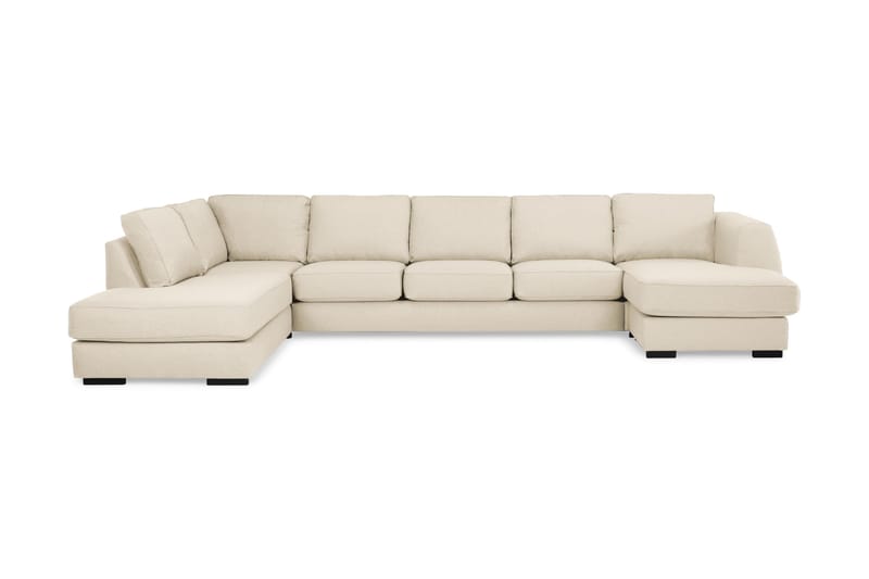 Optus U-sofa Large med Chaiselong Højre - Beige - Møbler - Sofaer - U-Sofa