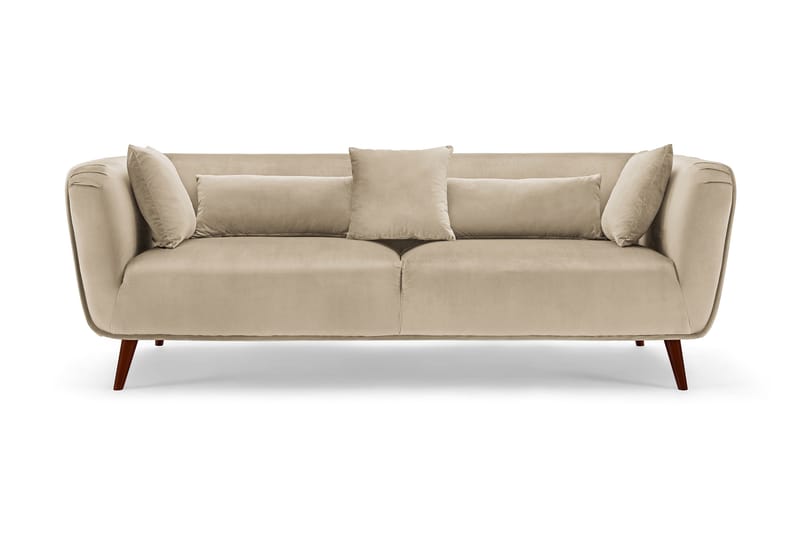 Richie 3-sits Sofa - Beige - Møbler - Sofaer - 3 personers sofa