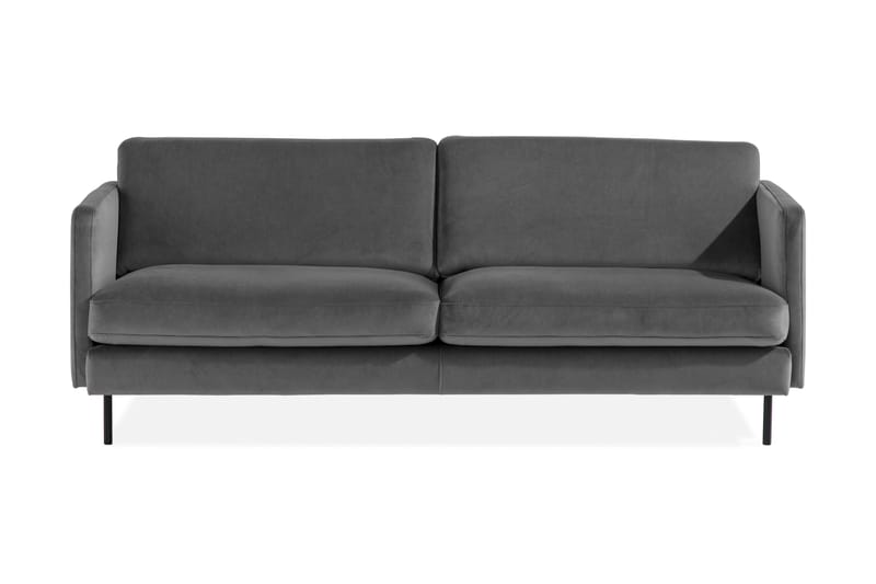 Teodin velour sofa 3-pers. - Møbler - Sofaer - Velour sofaer