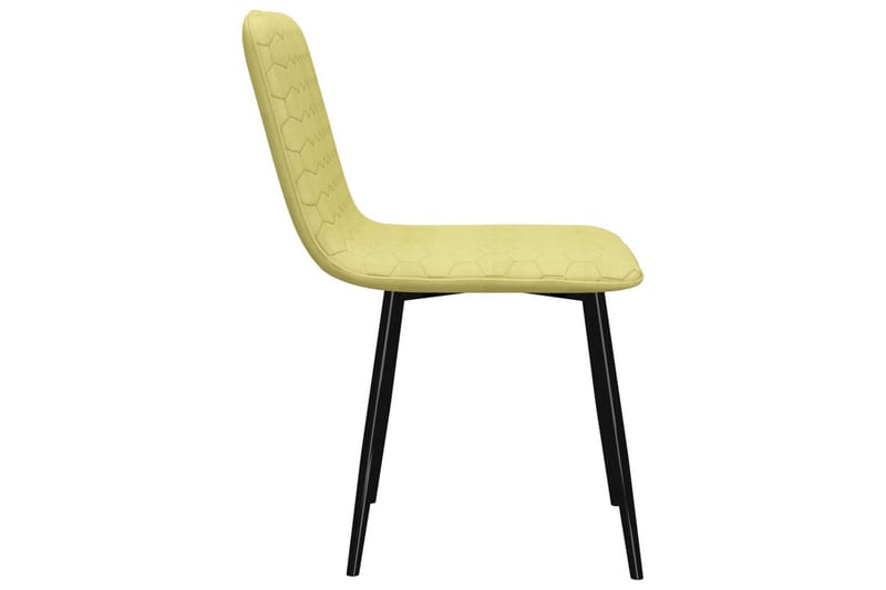 Spisebordsstole 2 stk. stof grøn - Grøn - Møbler - Stole & lænestole - Armstole