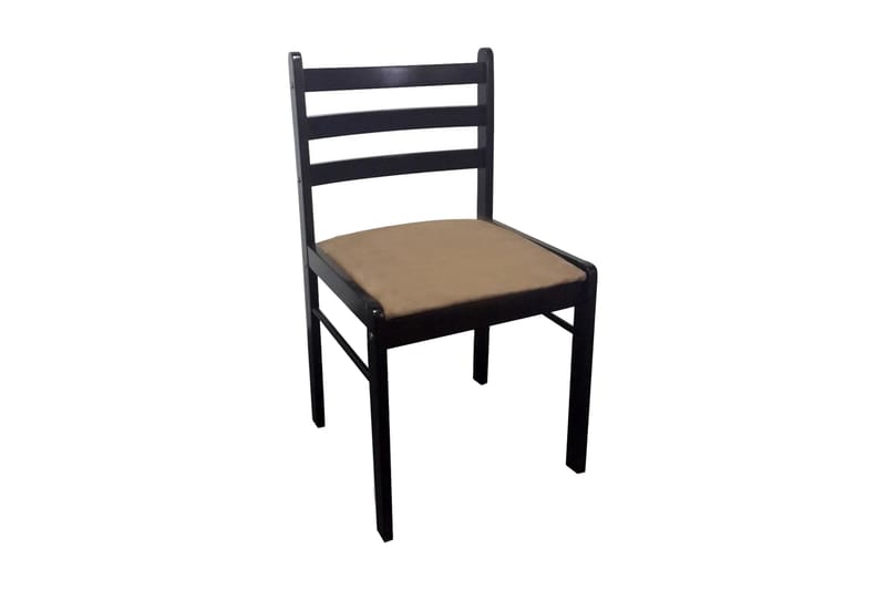 Spisebordsstole 2 Stk. Træ Brun Firkantet - Brun - Møbler - Stole & lænestole - Armstole
