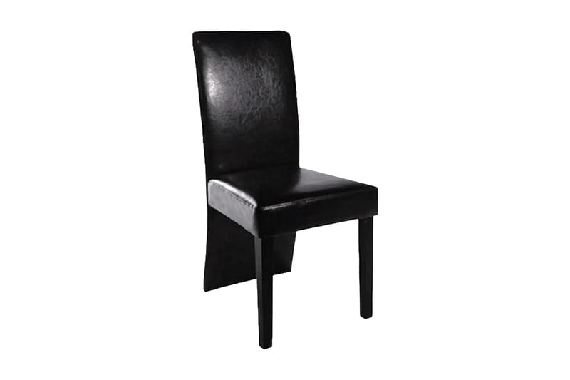 Spisebordsstole 4 Stk. Sort - Sort - Møbler - Stole & lænestole - Spisebordsstole & køkkenstole