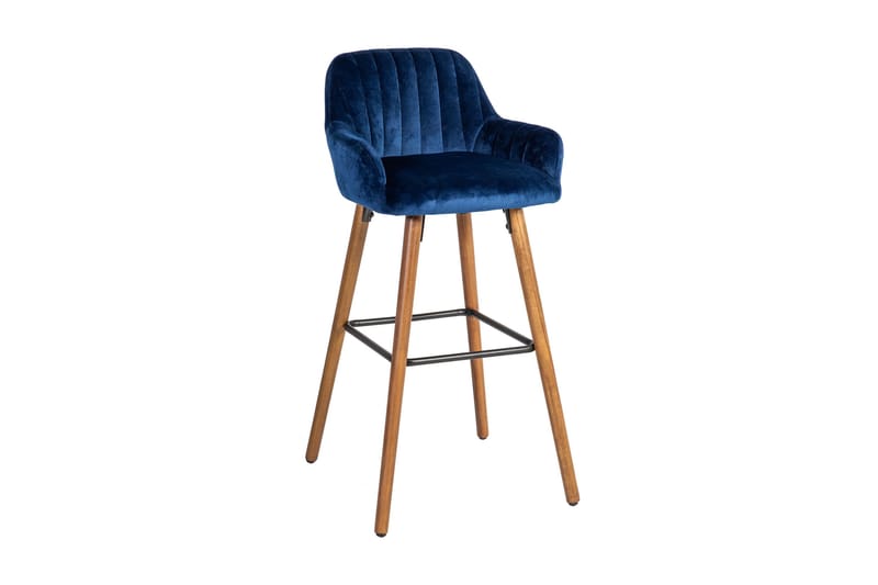 Ariel Barstol - Blå / træ - Møbler - Stole & lænestole - Barstole