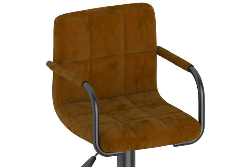 barstol fløjl brun - Brun - Møbler - Stole & lænestole - Barstole