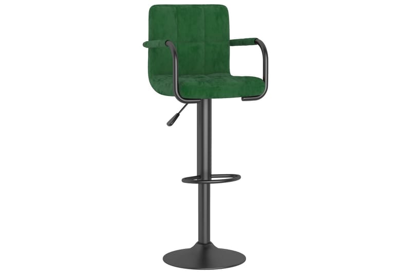 barstol fløjl mørkegrøn - Grøn - Møbler - Stole - Barstole