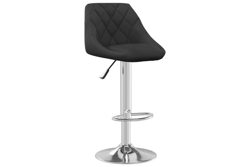 barstol fløjl sort - Sort - Møbler - Stole & lænestole - Barstole