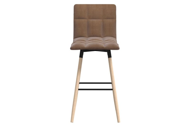 barstol stof gråbrun - Gråbrun - Møbler - Stole & lænestole - Barstole