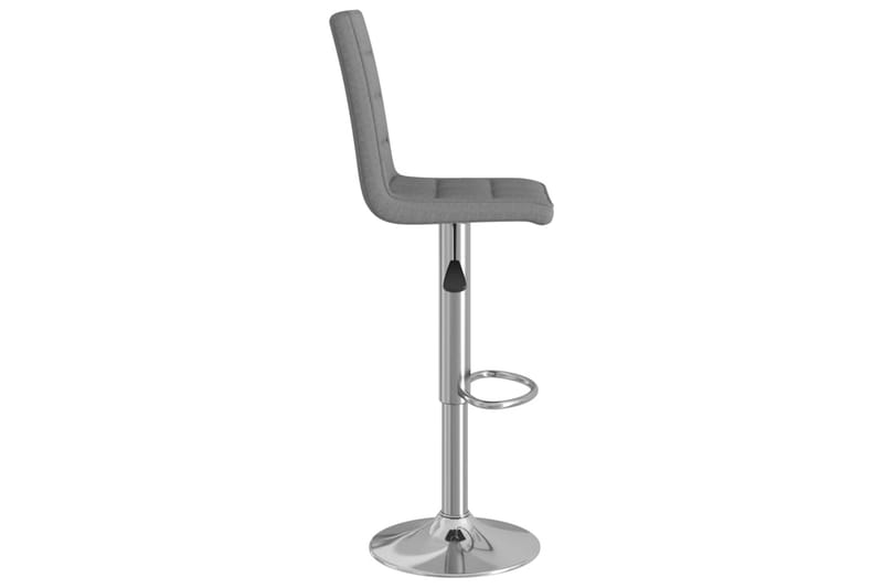 barstol stof lysegrå - Grå - Møbler - Stole & lænestole - Barstole