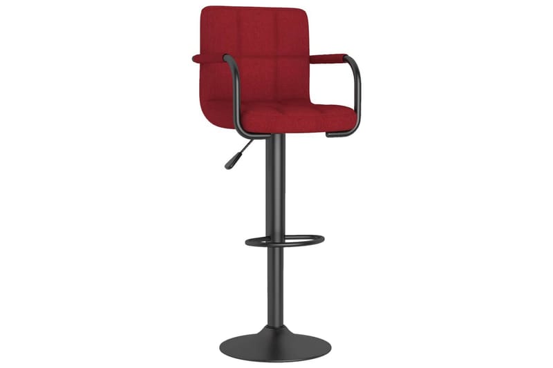 barstol stof vinrød - Rød - Møbler - Stole - Barstole