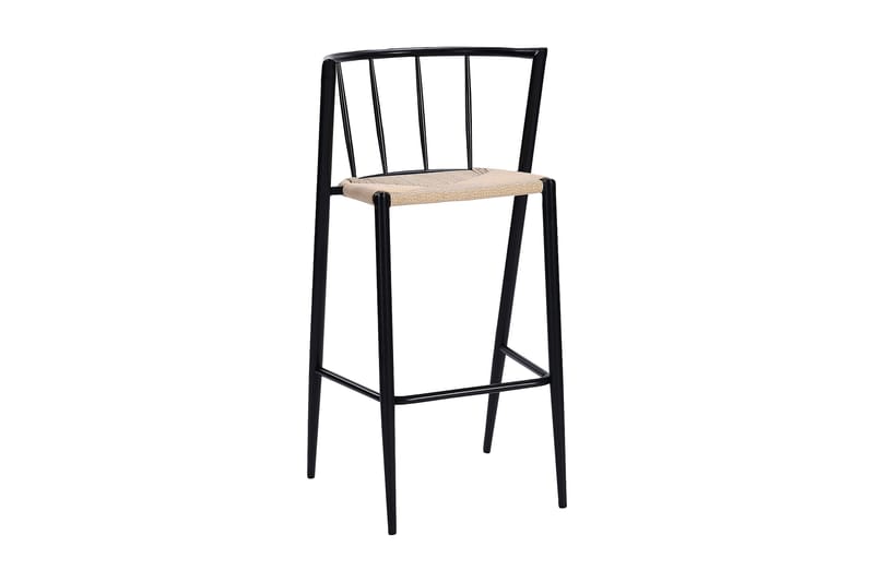 Winston Barstol - Sort - Møbler - Stole & lænestole - Barstole