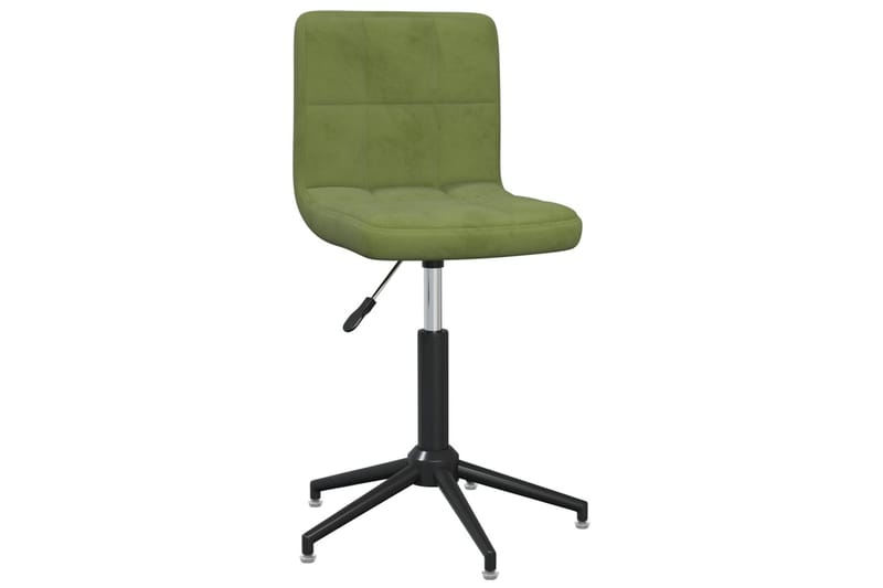 drejelig kontorstol fløjl lysegrøn - Grøn - Møbler - Stole - Kontorstole & skrivebordsstole