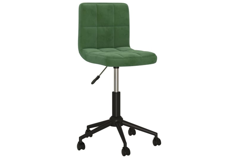 drejelig kontorstol fløjl mørkegrøn - Grøn - Møbler - Stole - Kontorstole & skrivebordsstole