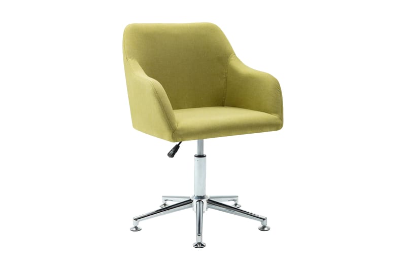 Drejelig kontorstol stof grøn - Grøn - Møbler - Stole & lænestole - Kontorstole & skrivebordsstole