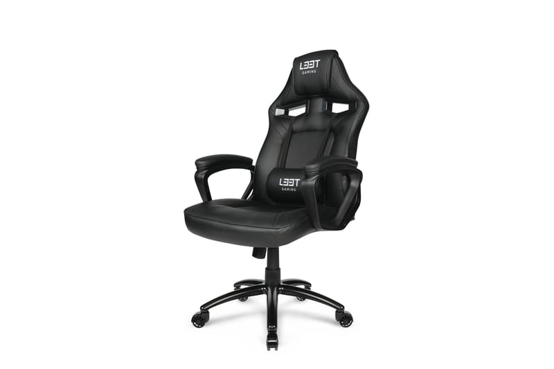 L33T Extreme Spilstol Sort - L33T Gaming - Møbler - Stole & lænestole - Kontorstole & skrivebordsstole
